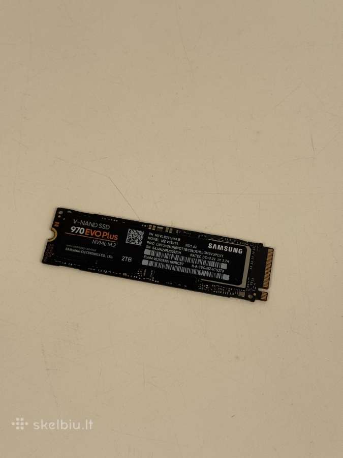 Samsung 970 EVO Plus 2tb SSD Nvme
