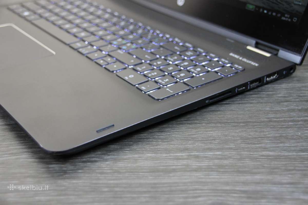 Hp Envy 15.6 Fullhd X360 Touch 8gb 250ssd - nuotraukos Nr. 4