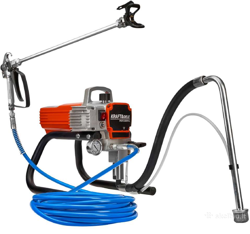 Hidrodinaminiai dažymo aparatai 1500w