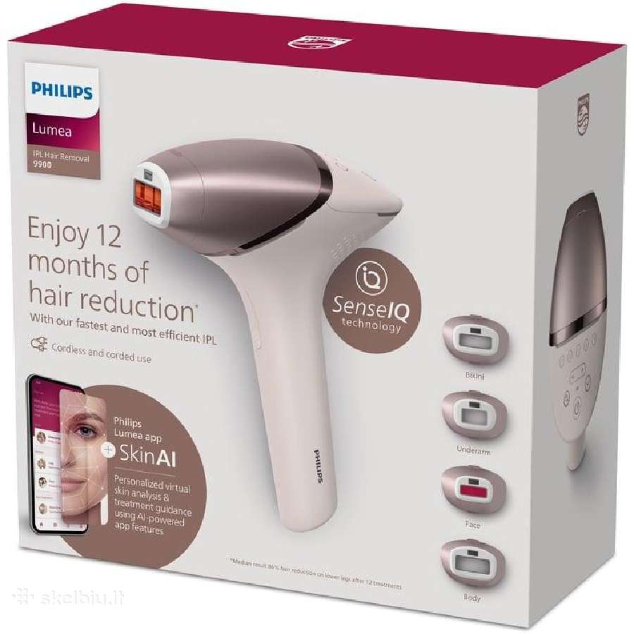 Fotoepiliatorius Philips Lumea Ipl 9900 Series Bri