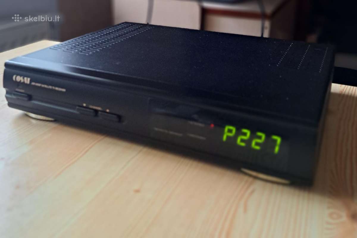 Vintažinis palydovinis imtuvas Cosat Jsr-2050p