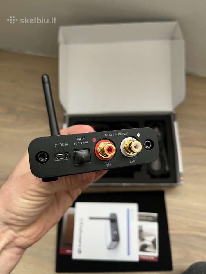Audioengine B-fi tinklo grotuvas / music streamer - nuotraukos Nr. 3