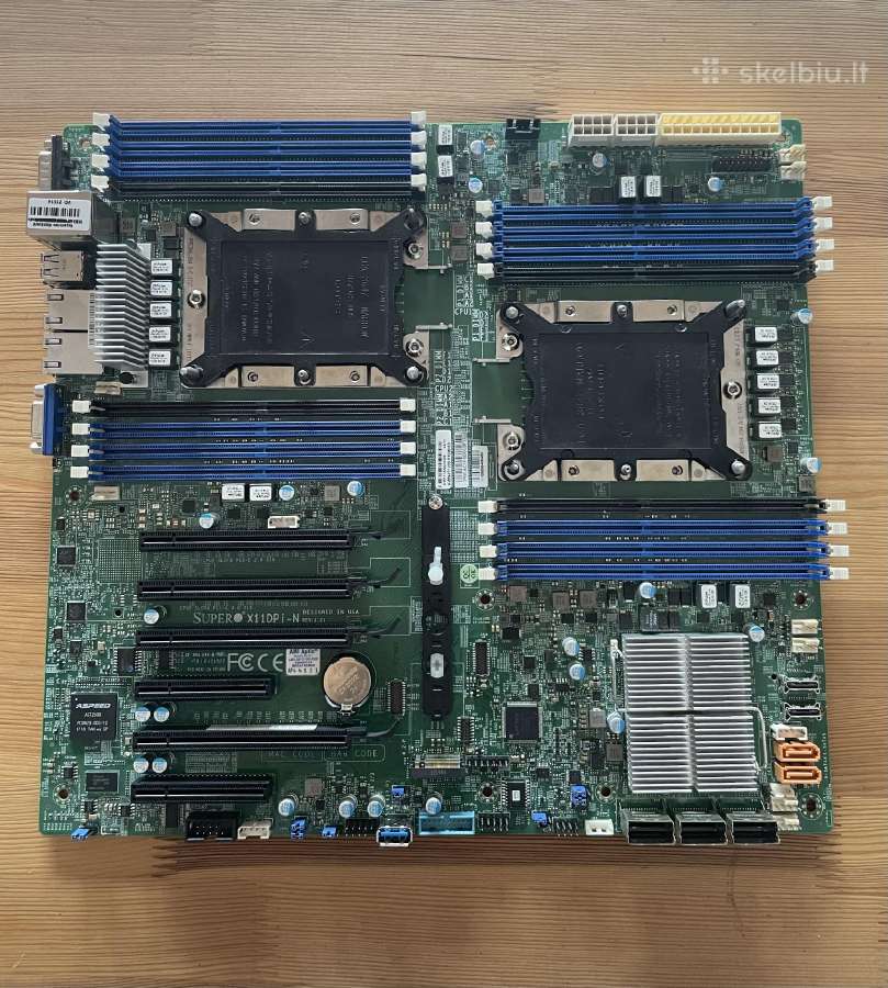 Dual cpu motinine darbo stotciai Ai xeon 6138