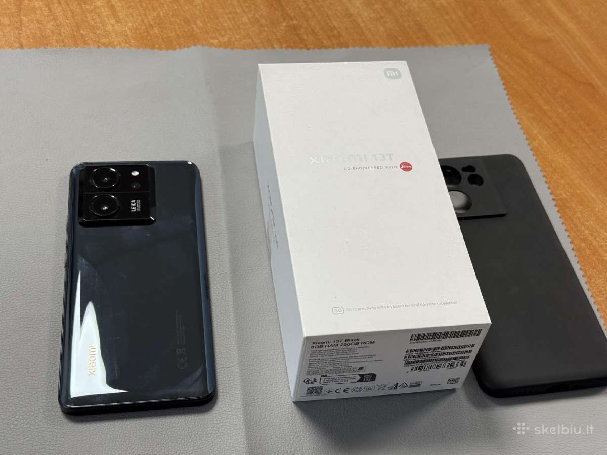 Xiaomi 13t 256gb labai geros būklės