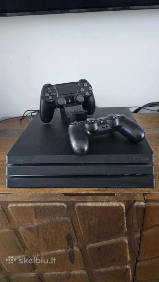 Sony Playstation 4 Pro 1tb žaidimų konsolė - nuotraukos Nr. 2
