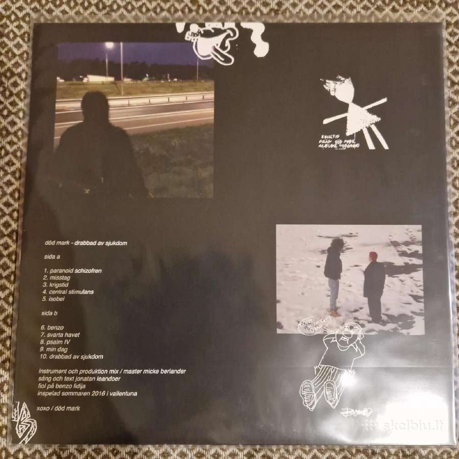 Död Mark - Drabbad AV Sjukdom / Vinyl Lp limited o - nuotraukos Nr. 3