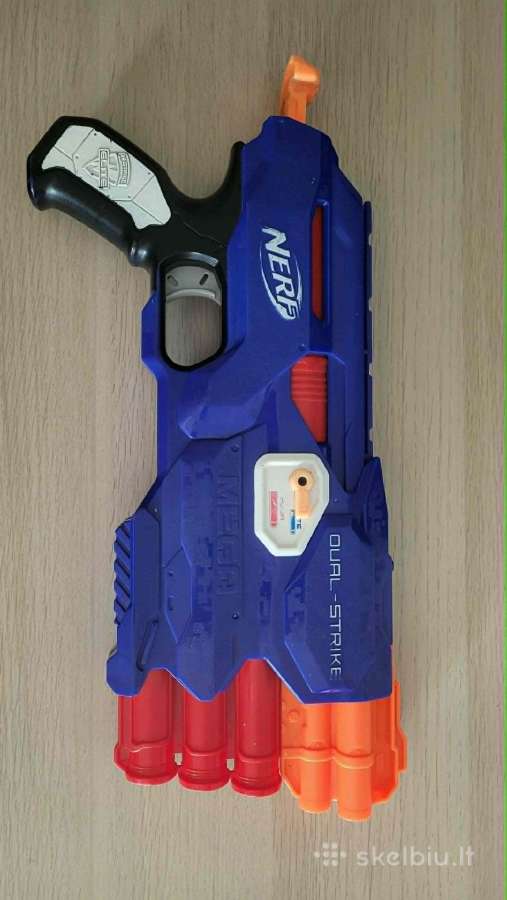 6 vnt. Nerf blasterių rinkinys + dėtuvės - nuotraukos Nr. 3