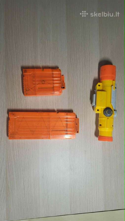 6 vnt. Nerf blasterių rinkinys + dėtuvės - nuotraukos Nr. 6