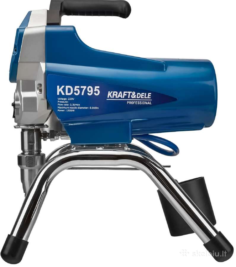 Hidrodinaminiai dažymo aparatai 1500w - nuotraukos Nr. 11