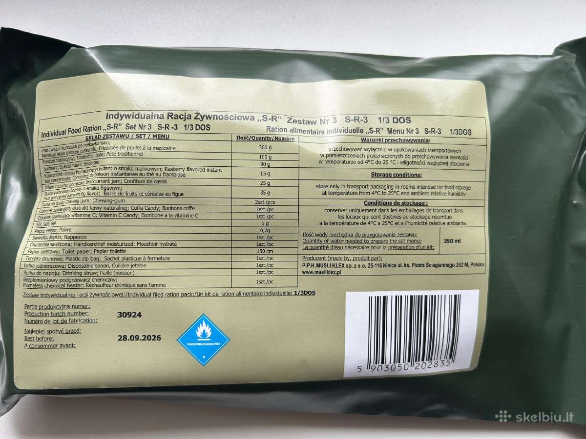 Lenkiškas sausas davinys Mre