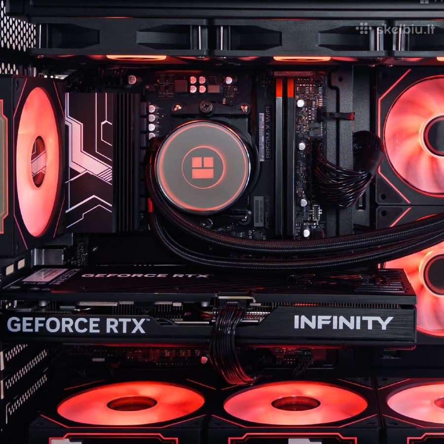 Ryzen 7 7800x3d B850m 32gb 1tb Rtx 5060 Ti 16gb - nuotraukos Nr. 2