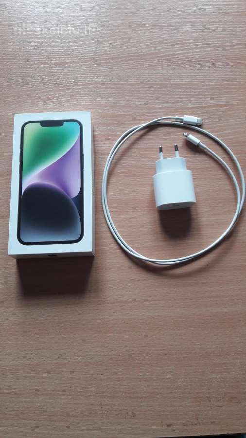 Parduodu Apple iPhone 14 (256 GB) - nuotraukos Nr. 3