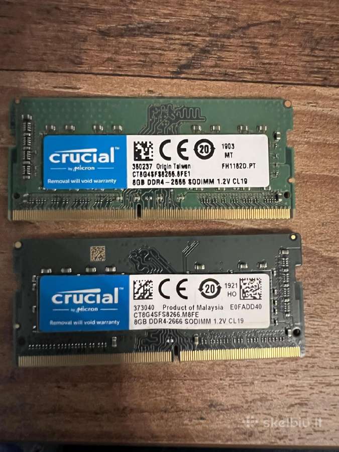 Ddr4 2x8gb So-dimm
