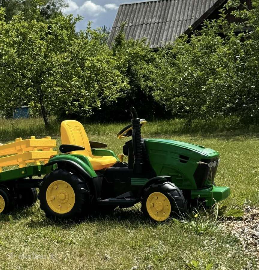 Vaikiškas Johndeer traktorius vaikams