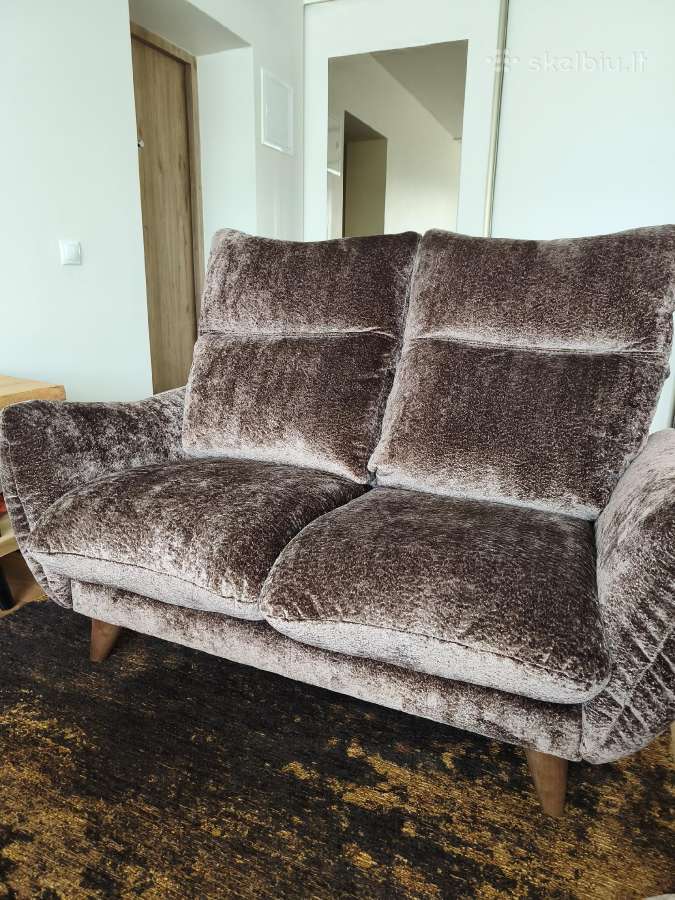 Magrės baldų dvisėdė sofa Greta - nuotraukos Nr. 2