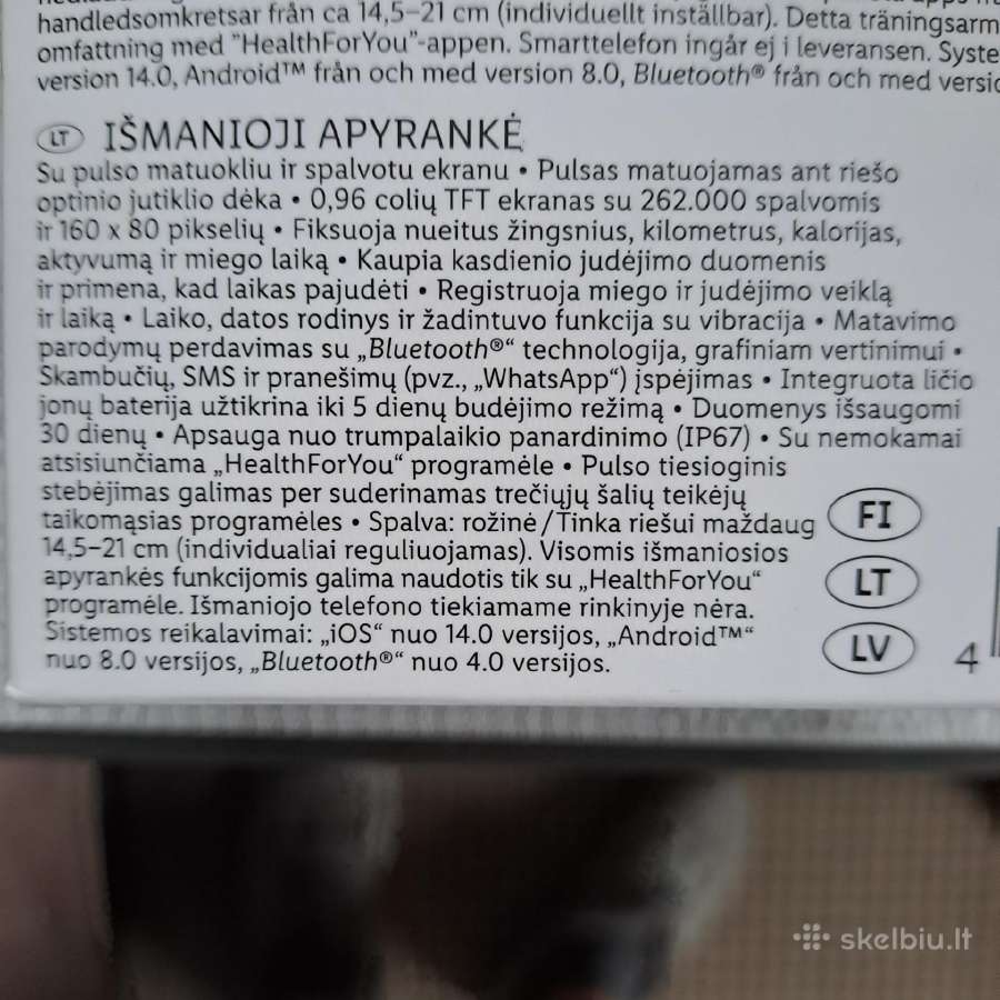 Išmanioji apyrankė - nuotraukos Nr. 2