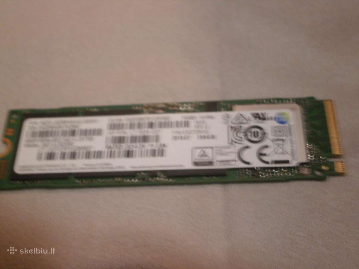 SSD 256 GB, jungtis m.2, laptopui