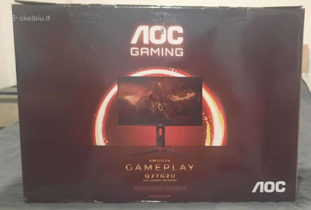 Dužes Aoc Gaming Q27g2u/bk, 27" 2560 x 1440 - nuotraukos Nr. 3
