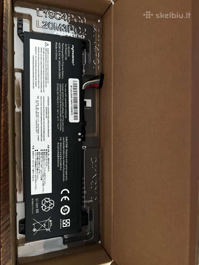 Nauja Lenovo Legion 5 baterija „movano“ (L19c4pc0