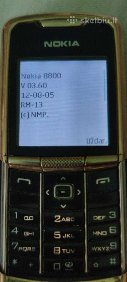Nokia 8800 - nuotraukos Nr. 2