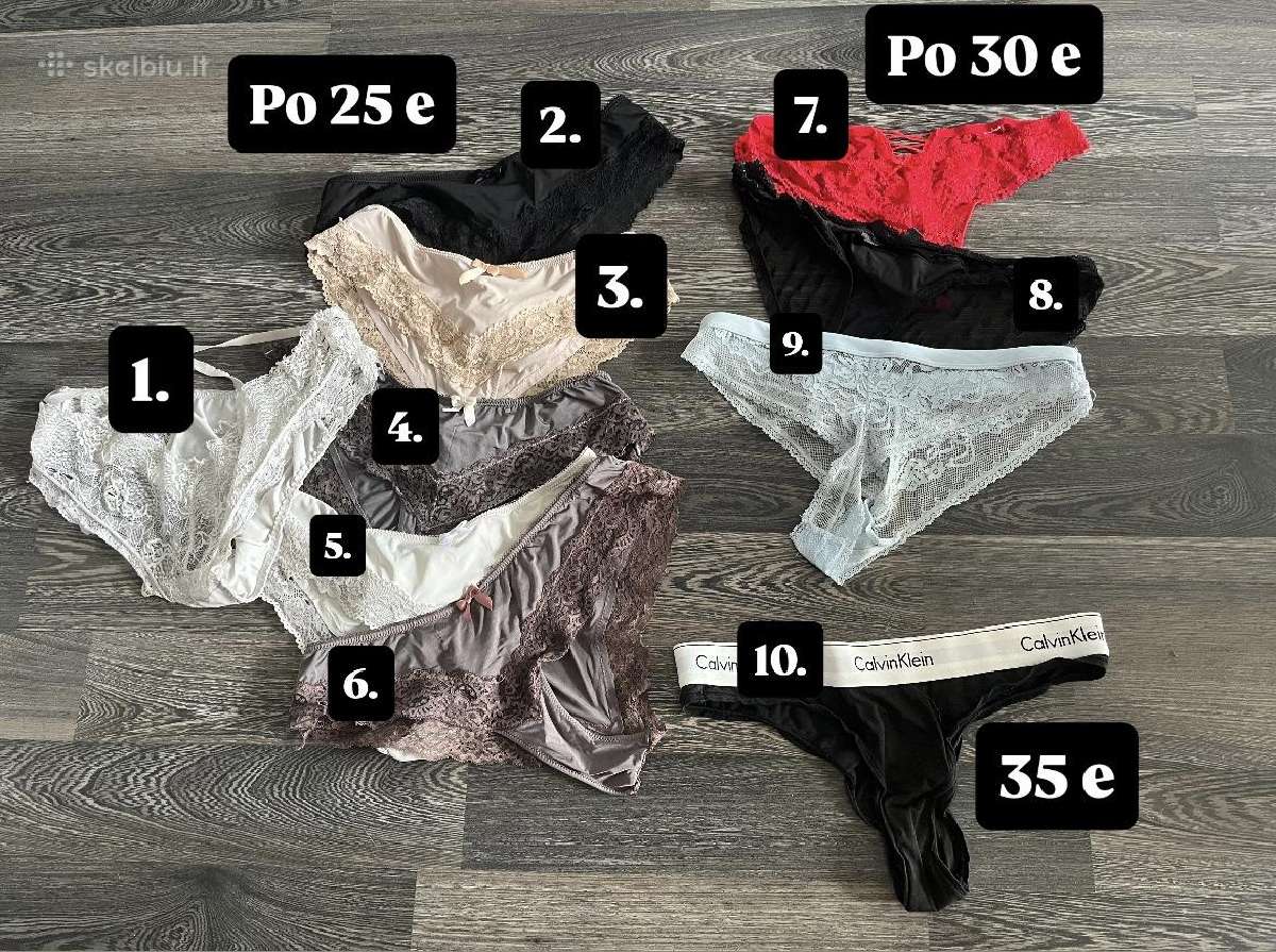 Moteriški apatiniai