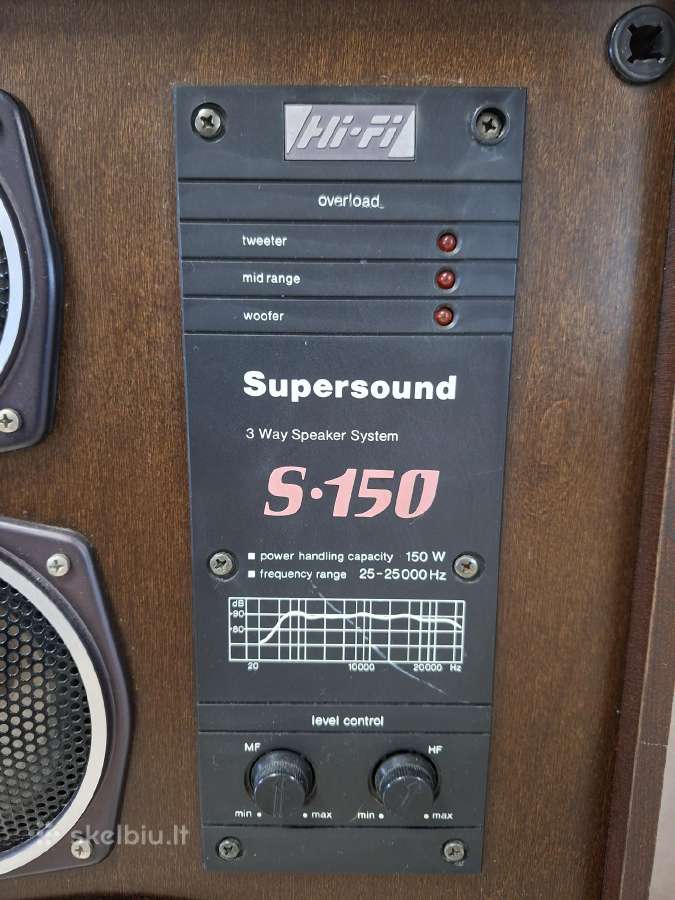 Kolonėlės S-150 ir subas Jbl - nuotraukos Nr. 2
