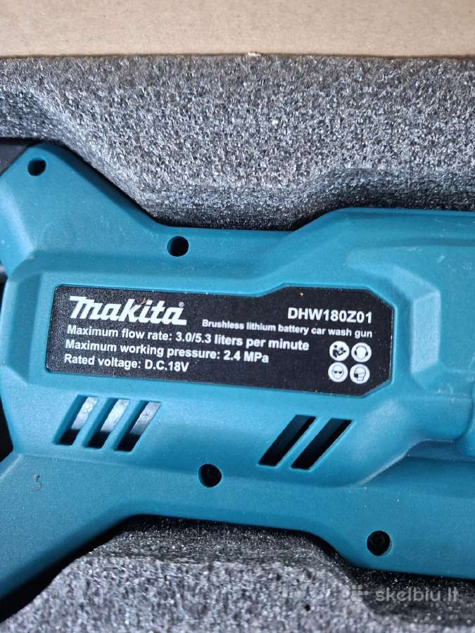 Makita slėginė plovyklė Dhw180z 01