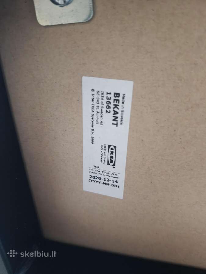 Ergonominis reguliuojamas stalas Ikea Bekant - nuotraukos Nr. 7