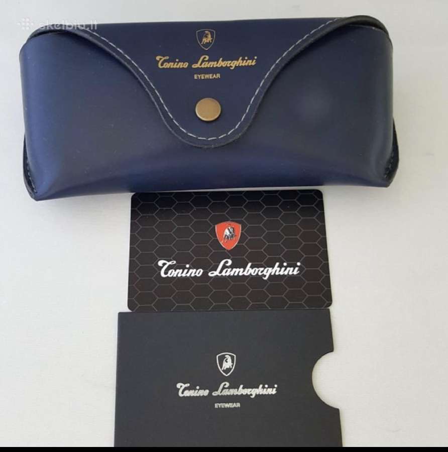 Tonino Lamborghini Shield Silver Aviator Akiniai - nuotraukos Nr. 7