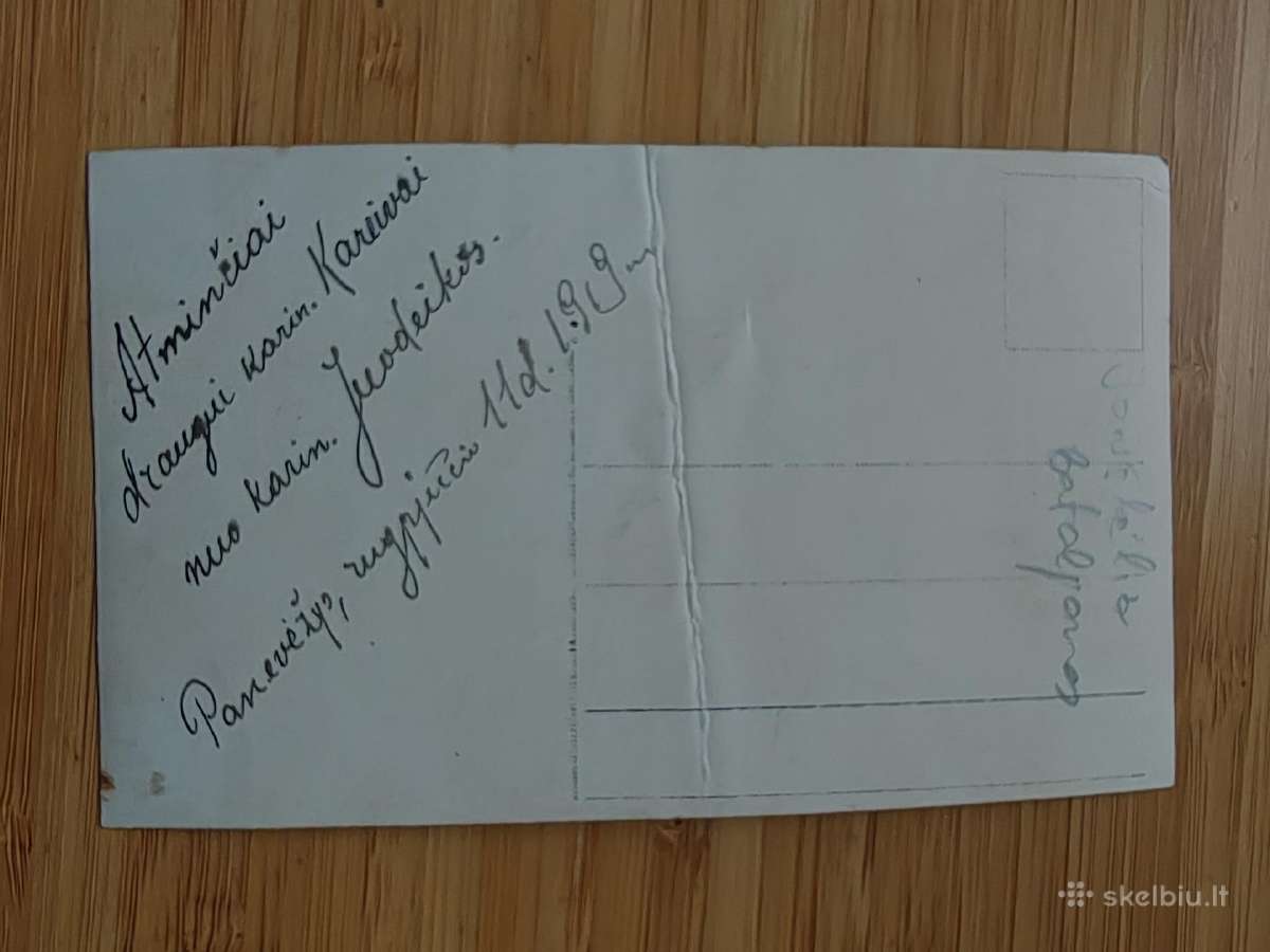 Nepriklausomybės kovos. Ltn. Juodeikis. 1919 - nuotraukos Nr. 2