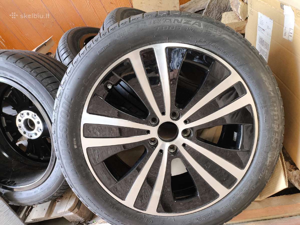 Mercedes Benz oridinalus ratlankis su padangomis - nuotraukos Nr. 2