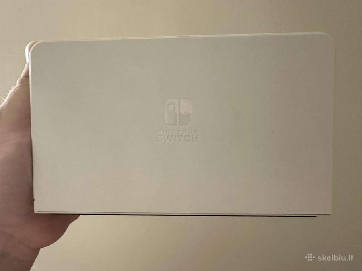 Nintendo Switch Oled komplektas su priedais - nuotraukos Nr. 5