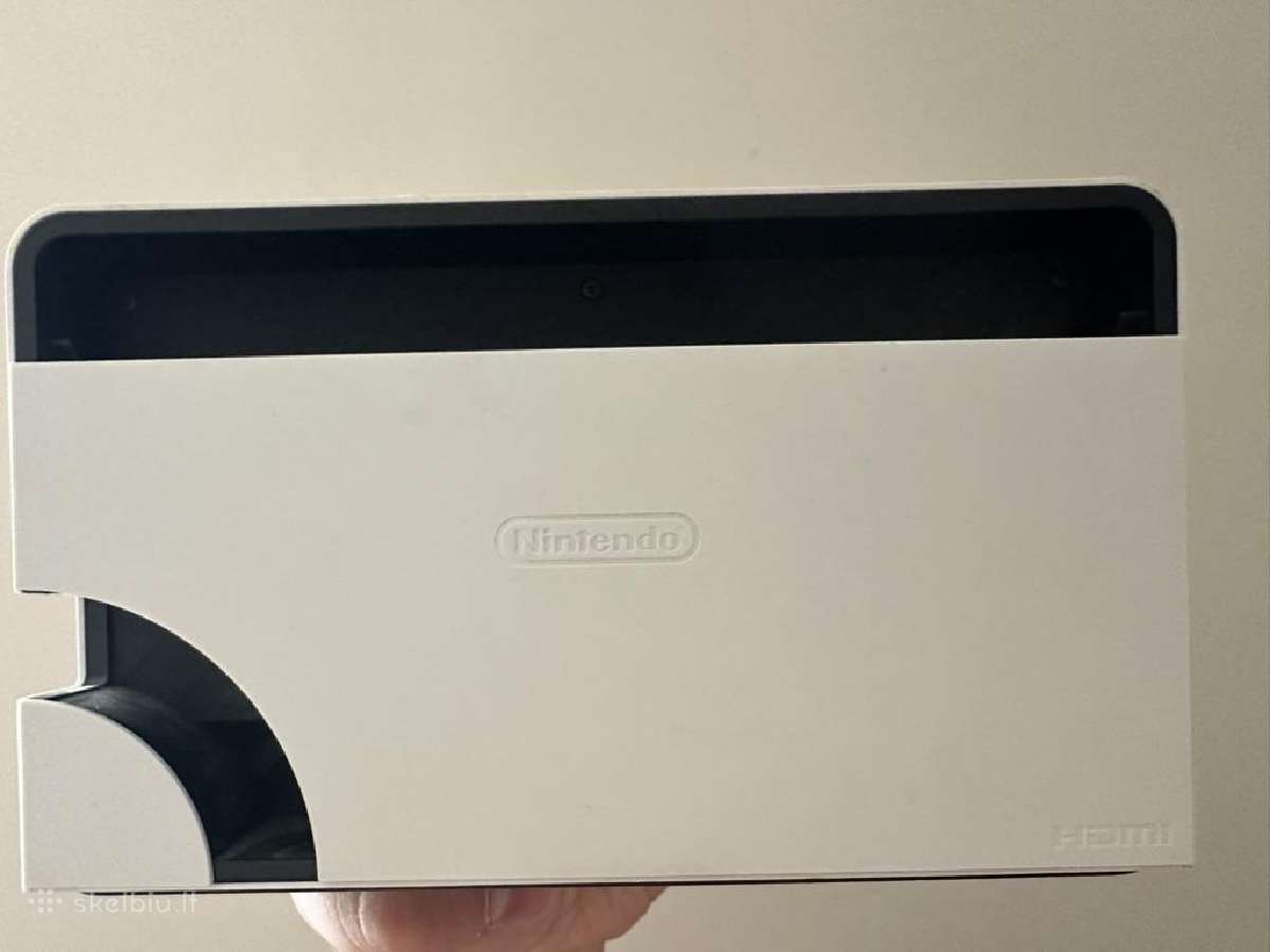 Nintendo Switch Oled komplektas su priedais - nuotraukos Nr. 6