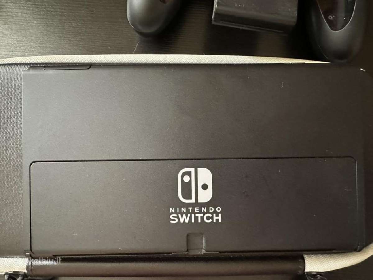 Nintendo Switch Oled komplektas su priedais - nuotraukos Nr. 8