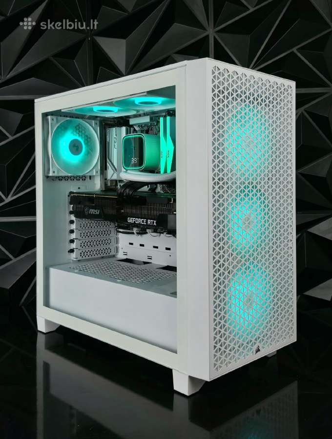 Naudotas kompiuteris su Ryzen 7800x3d