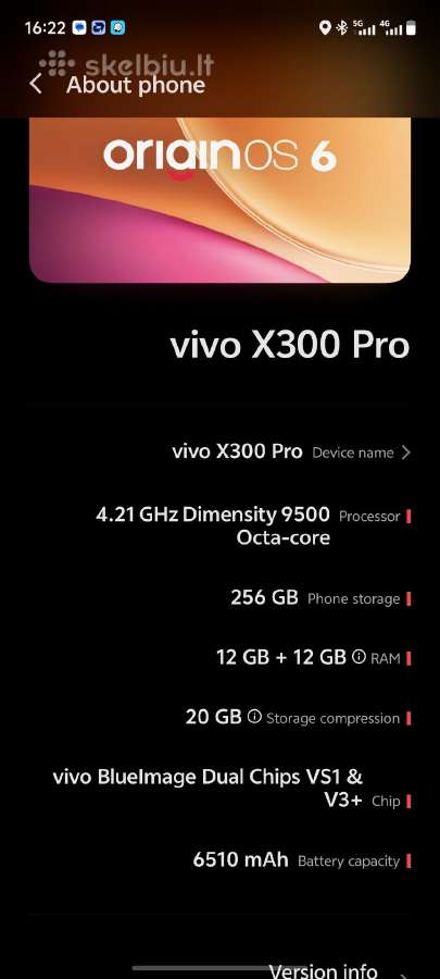 Vivo X300 Pro