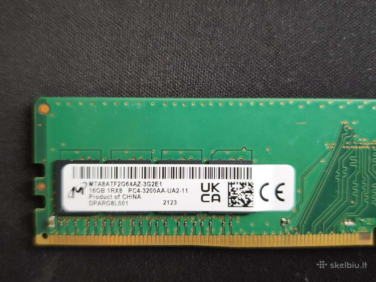 16gb Ddr4 3200.