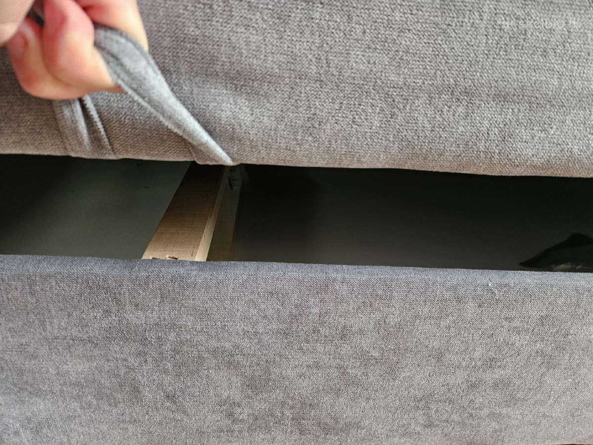 Pigiai patogi lova su patalynės dėže - nuotraukos Nr. 4