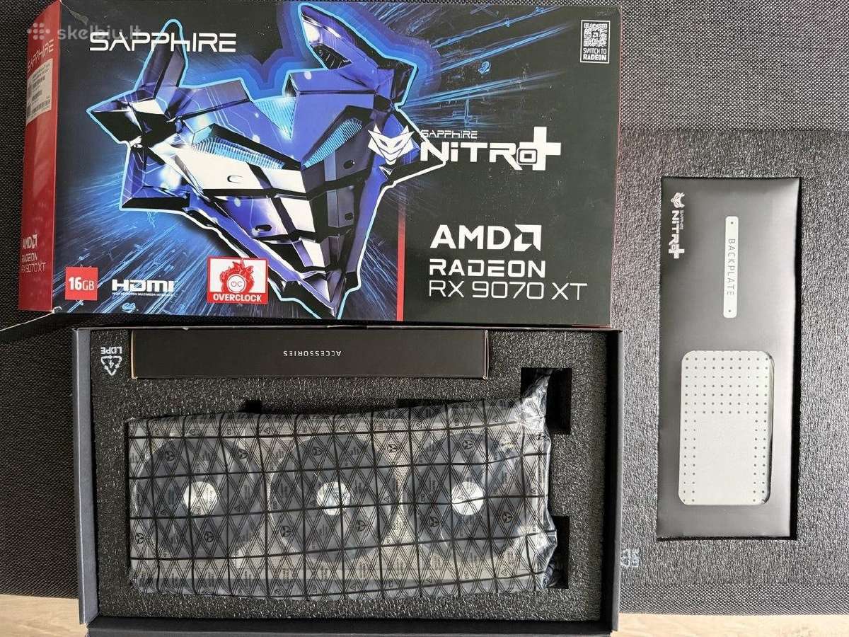 Amd Radeon Sapphire Nitro+ Rx 9070 XT 16