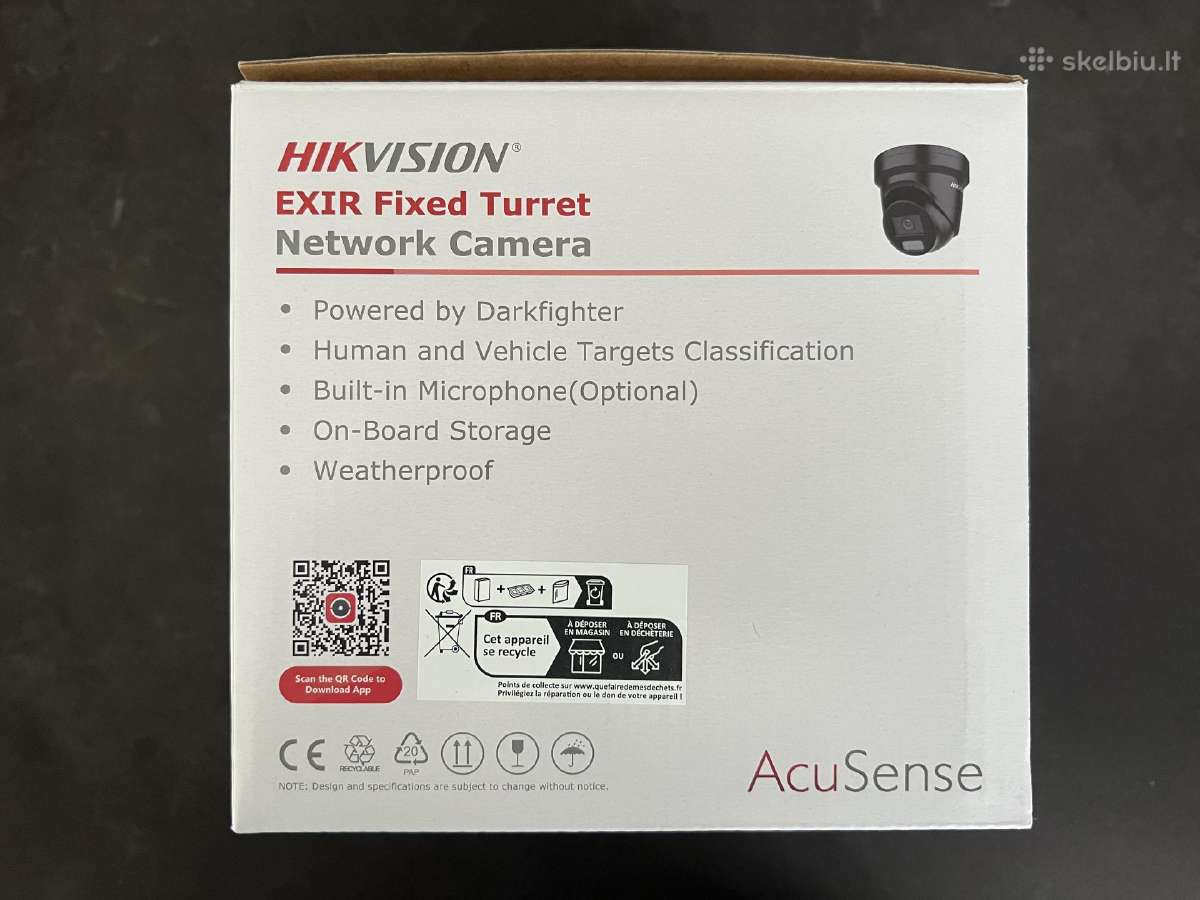 Hikvision vaizdo stebėjimo kameros - nuotraukos Nr. 3