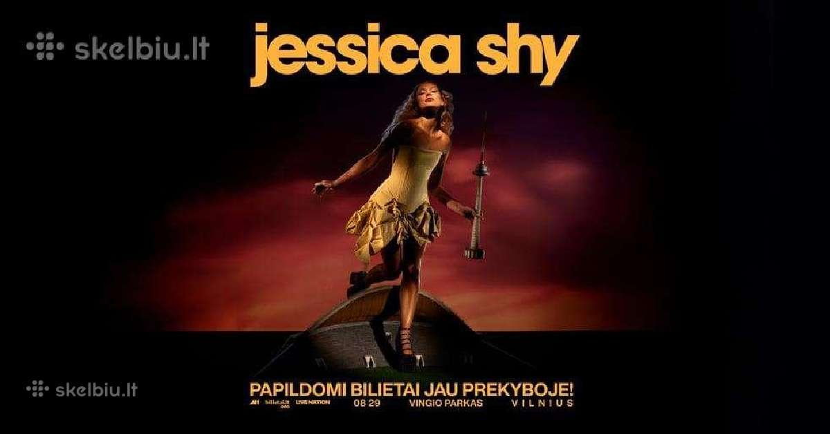 Jessica Shy bilietas