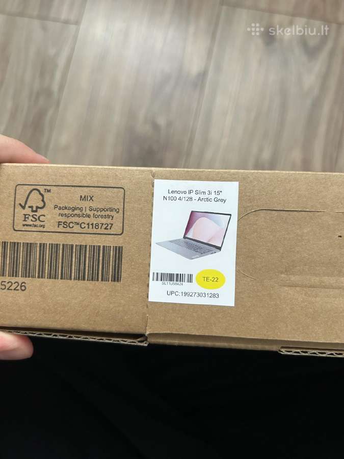 Visiškai naujas Lenovo Ideapad Slim 3 Intel N100 - nuotraukos Nr. 3