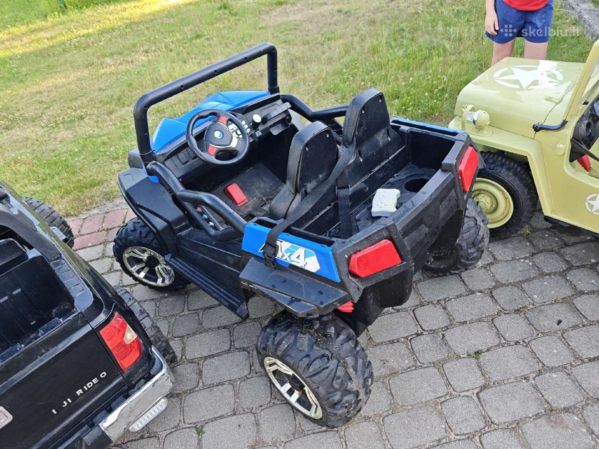 Vaikiški 12 24 v elektromobiliai Tundra Willys Bug - nuotraukos Nr. 9