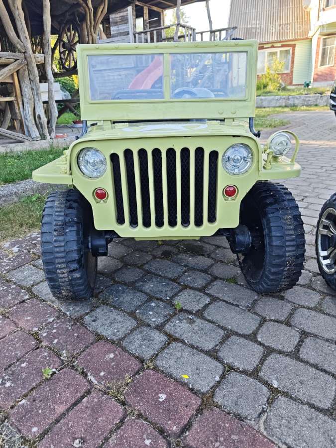 Vaikiški 12 24 v elektromobiliai Tundra Willys Bug - nuotraukos Nr. 12