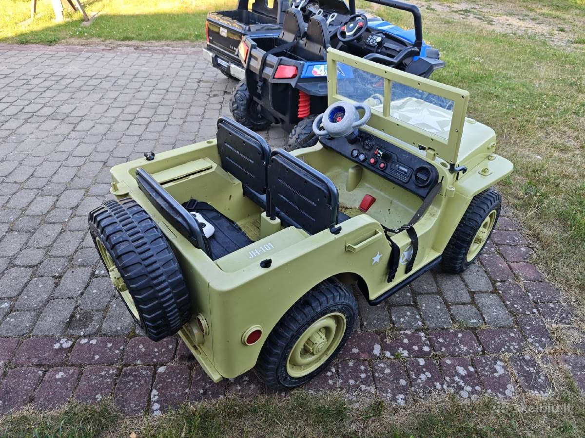 Vaikiški 12 24 v elektromobiliai Tundra Willys Bug - nuotraukos Nr. 14