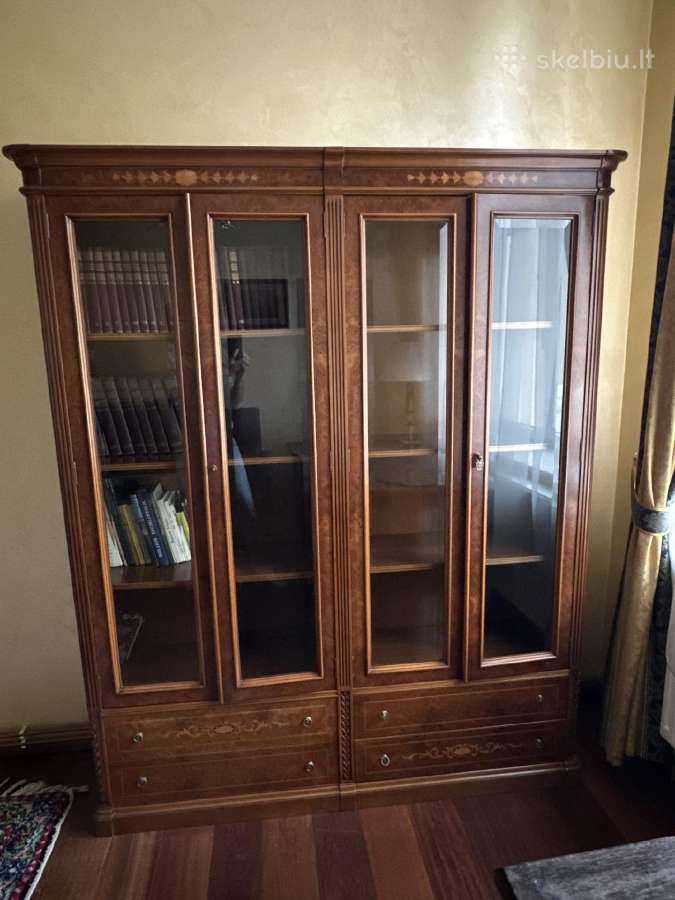 Ofiso/bibliotekos baldų komplektas - nuotraukos Nr. 2