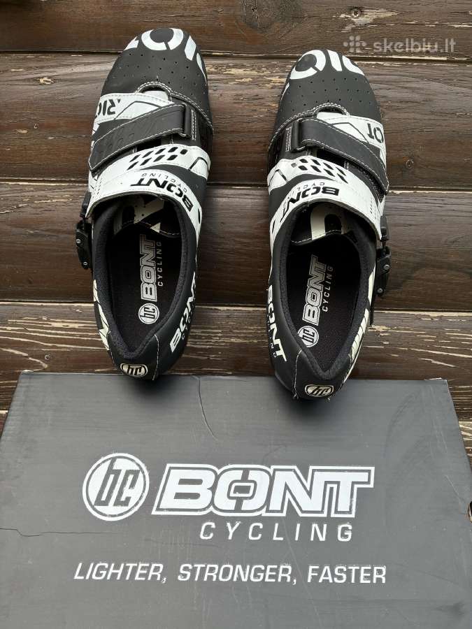 Bont cycling Riot Buckle 46.5, Us11.5 juodi