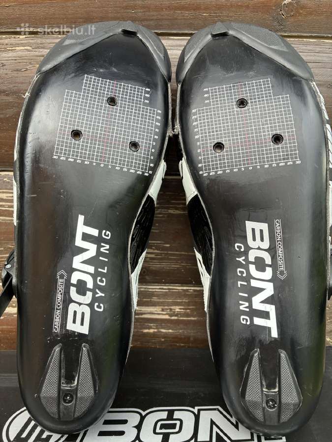 Bont cycling Riot Buckle 46.5, Us11.5 juodi - nuotraukos Nr. 2