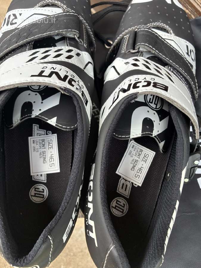 Bont cycling Riot Buckle 46.5, Us11.5 juodi - nuotraukos Nr. 12