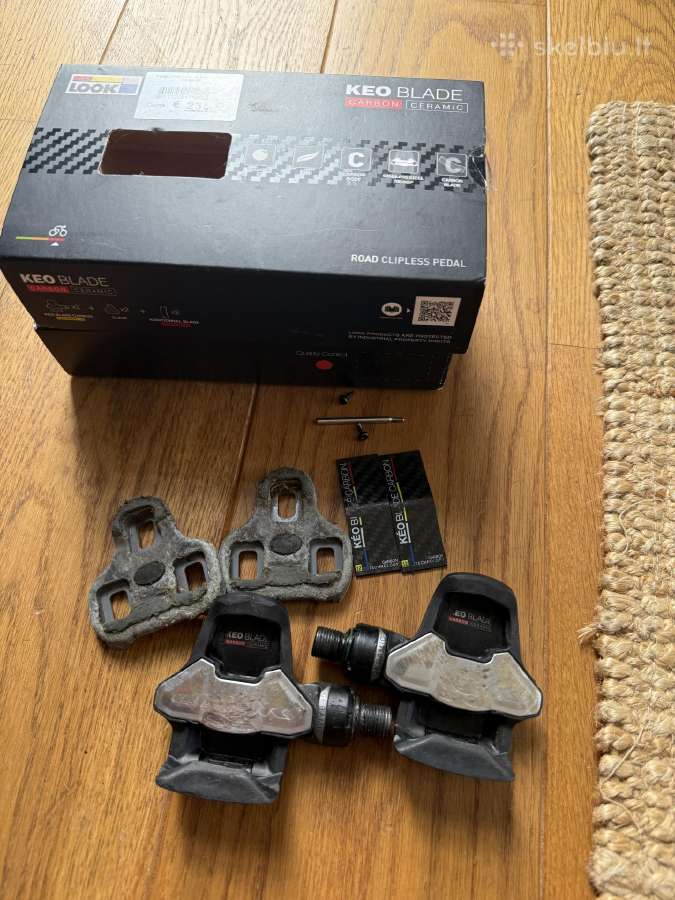 Naudoti „Keo Blade Carbon Ceramic“ pedalai, neseni